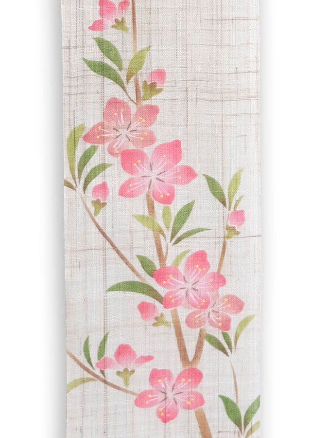 手染め麻豆タペ「桃」[京都洛柿庵オンラインショップ]