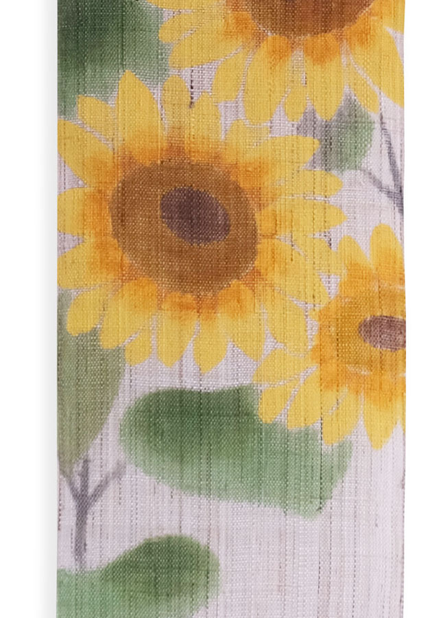 豆タペストリー「ひまわり」