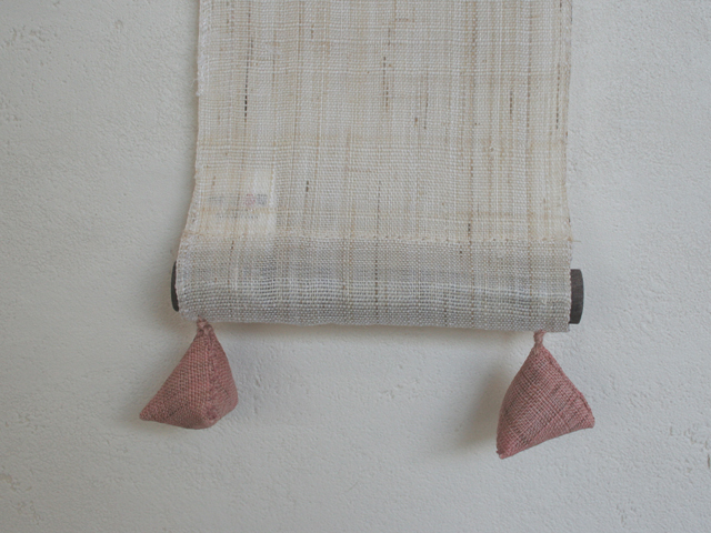 豆タペストリー「コスモス」