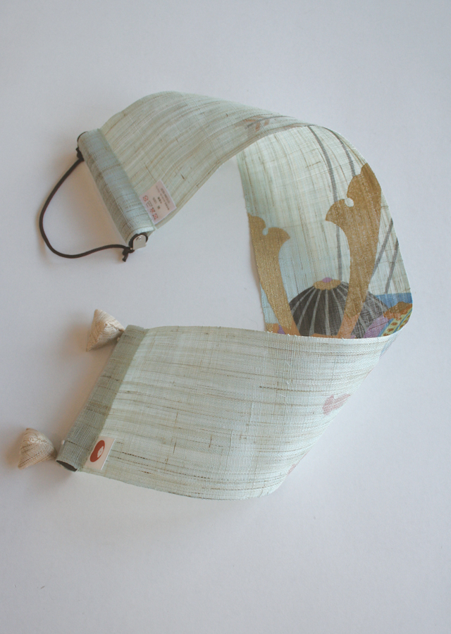 豆タペストリー「かぶと飾り」