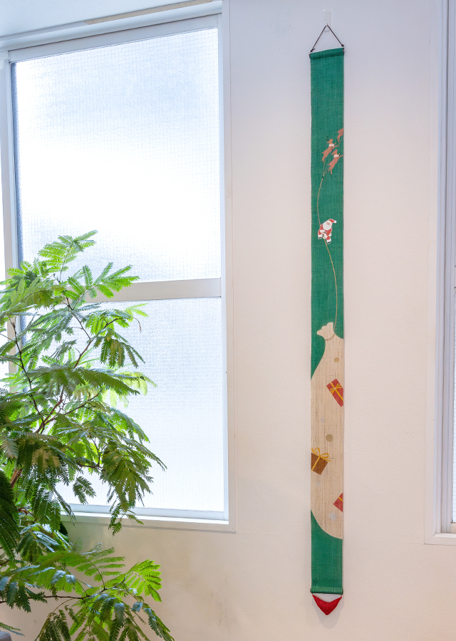 店舗限定　細タペ「サンタの宝袋（プレゼントver）」