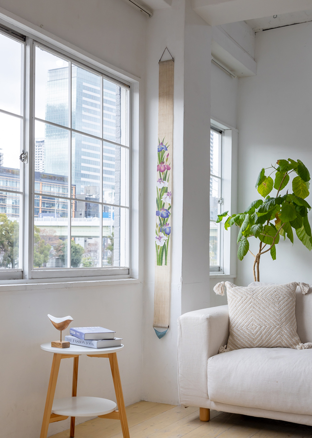 細タペ「菖蒲の花」