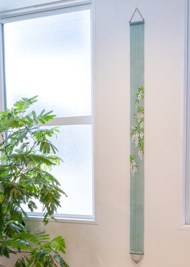 細タペ「馬酔木」