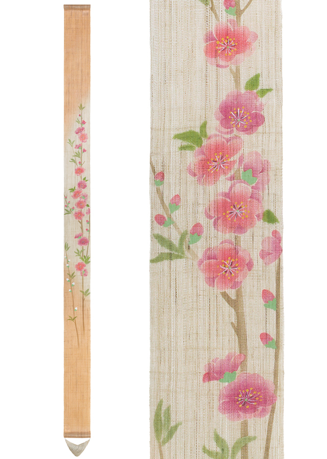 細タペ「桃の花」