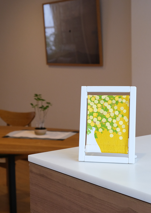 koyomiフレーム「ミモザイエロー」