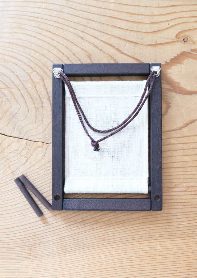 タペストリー作成用フレーム 鷹山保存会協賛品】ミニ木枠タペストリー「鷹山」 [京都洛柿庵