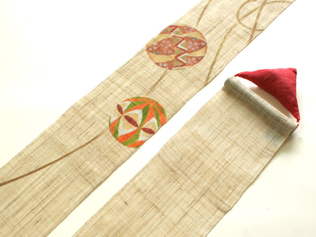 ［洛柿庵］細タペストリー「毬」