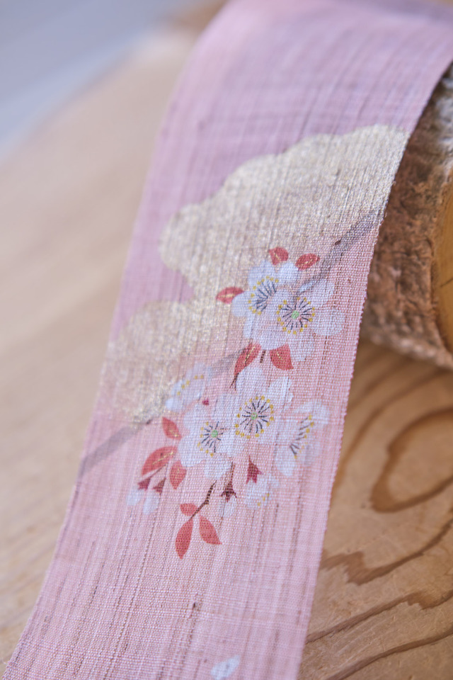 手染め麻豆タペ「サクラ」[京都洛柿庵オンラインショップ]