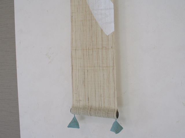 豆タペストリー「硝子風鈴」