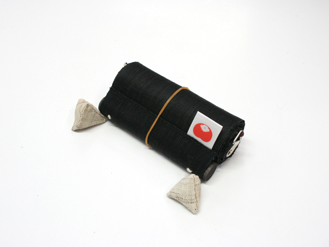 手染め麻豆タペ「お月見だんご」[京都洛柿庵オンラインショップ]