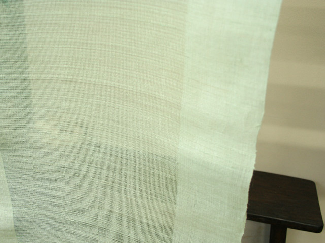 手染め麻のれん「楓に鮎」 [京都洛柿庵オンラインショップ]