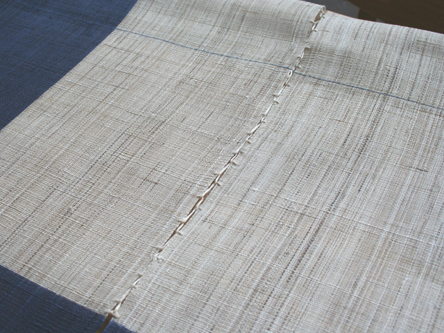 新品・未使用 ※ 京都洛柿庵・ろうけつ染めのれん・廃盤『わたぼうし』※ ろうけつ染めのれん「萩月」 [京都洛柿庵オンラインショップ]