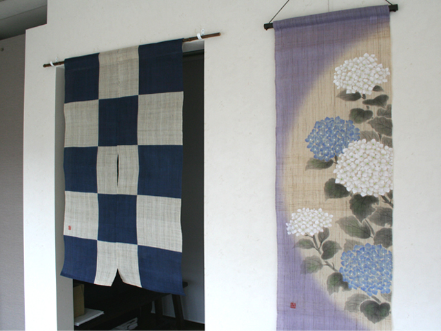 のれん「離宮市松」