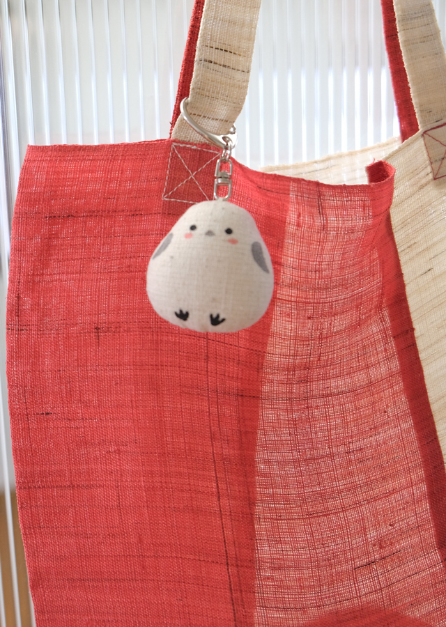 キーホルダーシマエナガ