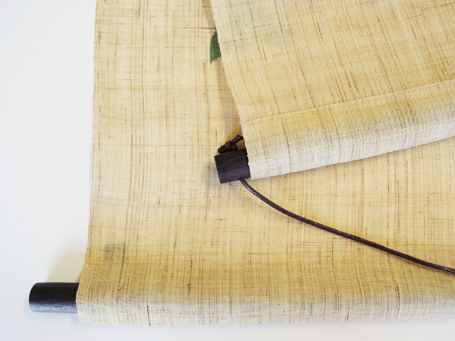 【洛柿庵】タペストリー「鉄線花」