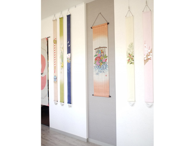 【洛柿庵】タペストリー「宝船」