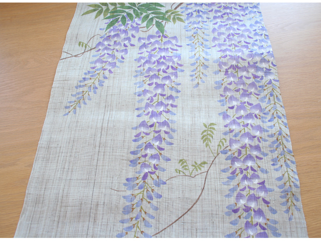 タペストリー「藤しだれ」