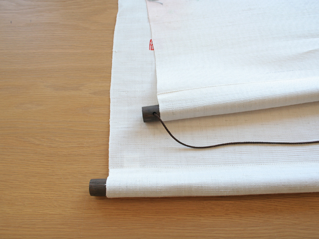 手染め麻タペストリー「はなみずき」 [京都洛柿庵オンラインショップ]