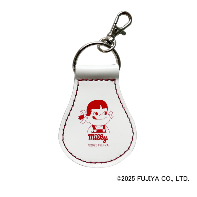 本革ピックホルダー LPL-1 ペコちゃんコラボ ミルキー/1枚収納