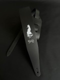 【オンライン限定】Orchid ネオ・スタンダードスタイル レザーストラップ  ラインストーン入り ブラック