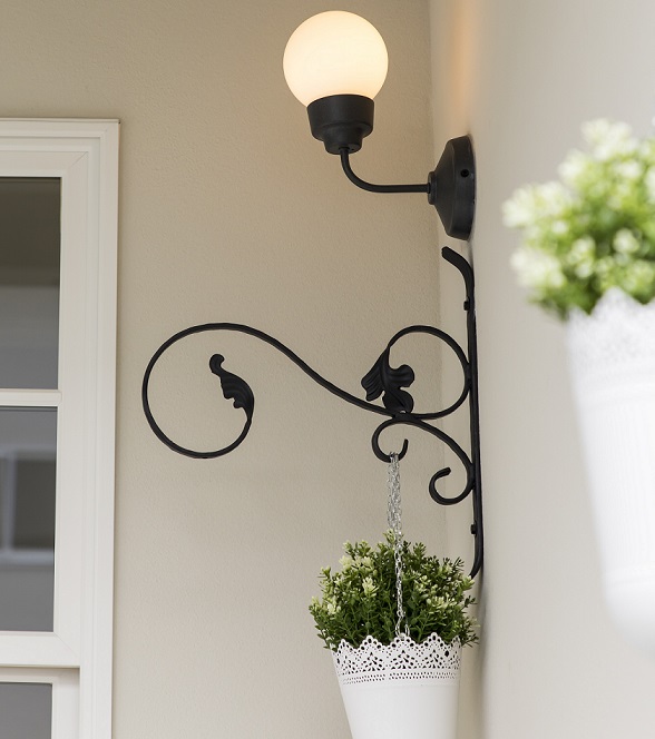 ロートアイアン　ガーデンブラケット　 SB07【送料無料】