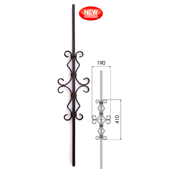 ロートアルミ 装飾手摺子(手すり子） RKT-17