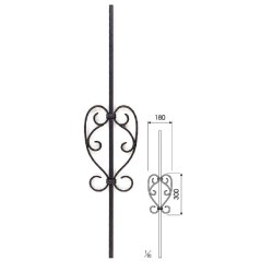 ロートアルミ 装飾手摺子(手すり子） RKT-08