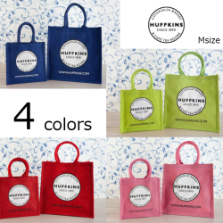 【HUFFKINS】ハフキンス　ジュート　エコバック　【Mサイズ】