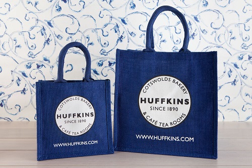 【HUFFKINS】英国発！コッツウォルズ老舗ベーカリー エコバッグS HUFFKINS】英国発！コッツウォルズ老舗ベーカリー エコバッグS