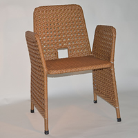 ガーデンファニチャー　ラタン調　チェア　ナポリ-2【送料無料】