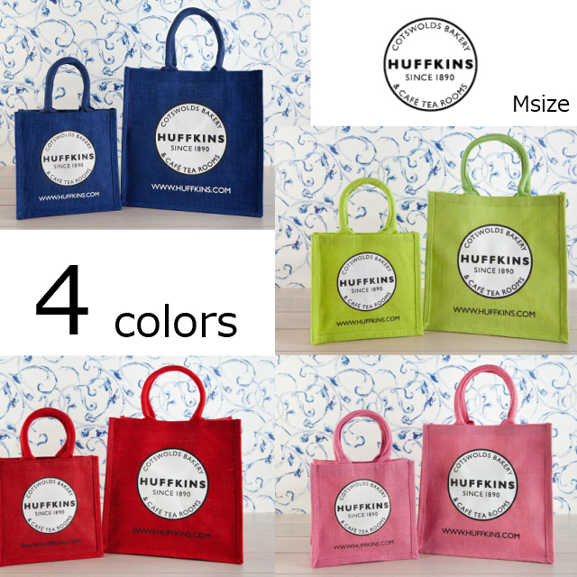 【HUFFKINS】ハフキンス　ジュート　エコバック　【Mサイズ】