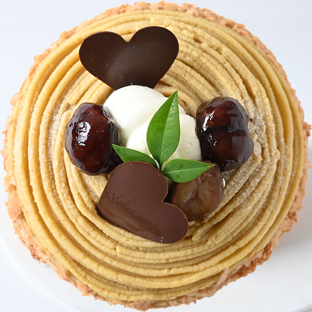 〈バースデーケーキ〉和栗モンブラン