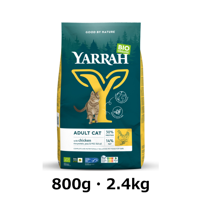 ヤラー/オーガニッッキャットフード/チキン代表画像