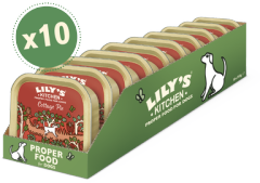 リリーズキッチン/【DOG】コテージパイ(イギリスのミートパイ）・ドッグ150g×10個入り（個別日本語ラベルなし）