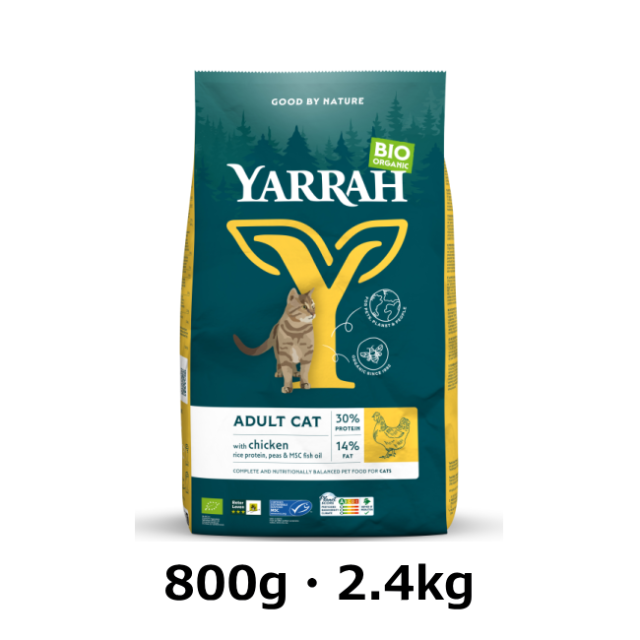 ヤラー/オーガニッッキャットフード/チキン代表画像