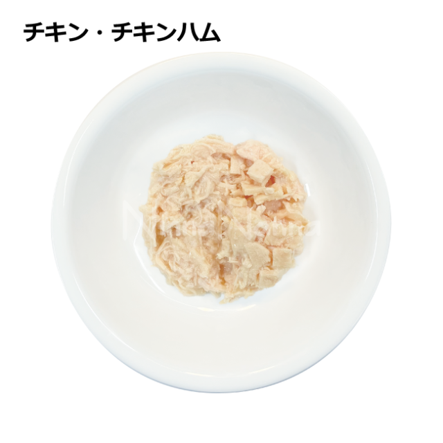 CHEF/シェフキャット缶/チキン・チキンハム/80g