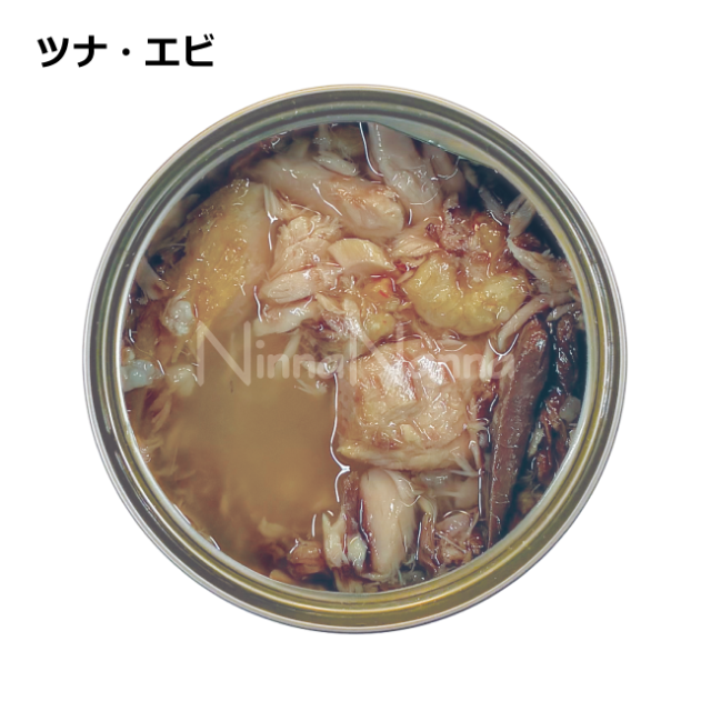 CHEF/シェフキャット缶/ツナ・エビ/80g