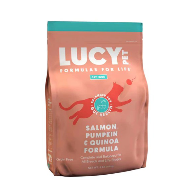 ルーシーペットプロダクツ/サーモン、パンプキン＆キヌア キャットフード(穀物不使用／低アレルギー)/1.8kg