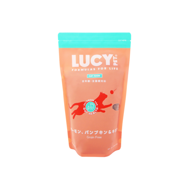 ルーシーペットプロダクツ/サーモン、パンプキン＆キヌア キャットフード(穀物不使用／低アレルギー)/1kg