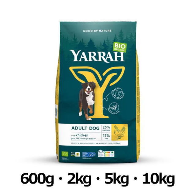 ヤラー/オーガニックドッグフード/チキン代表画像