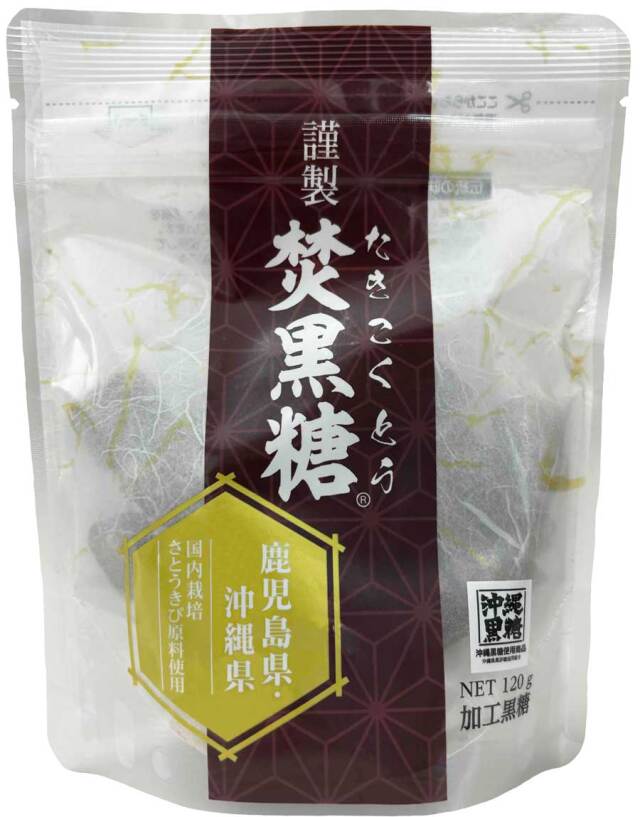 上野砂糖 謹製 焚黒糖120g