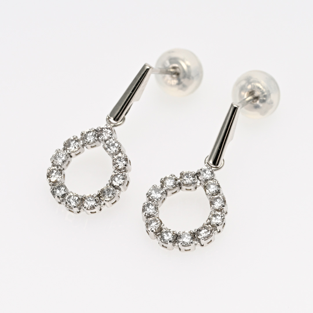 【１点限り 特別価格】ピアス プラチナ ダイヤモンド