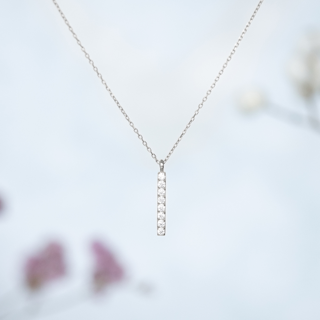 ネックレス サージカルステンレス キュービックジルコニア