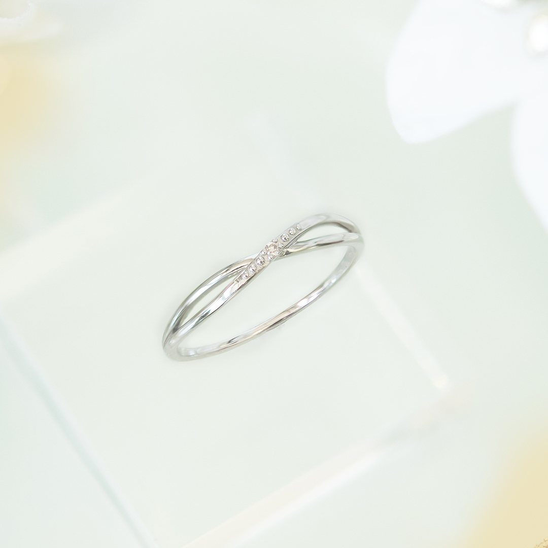 【2025 Christmas gift collection】リング プラチナ ダイヤモンド