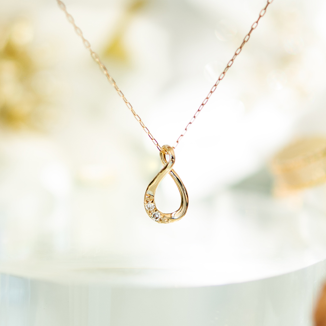 【2025 Christmas gift collection】ネックレス K10イエローゴールド ダイヤモンド