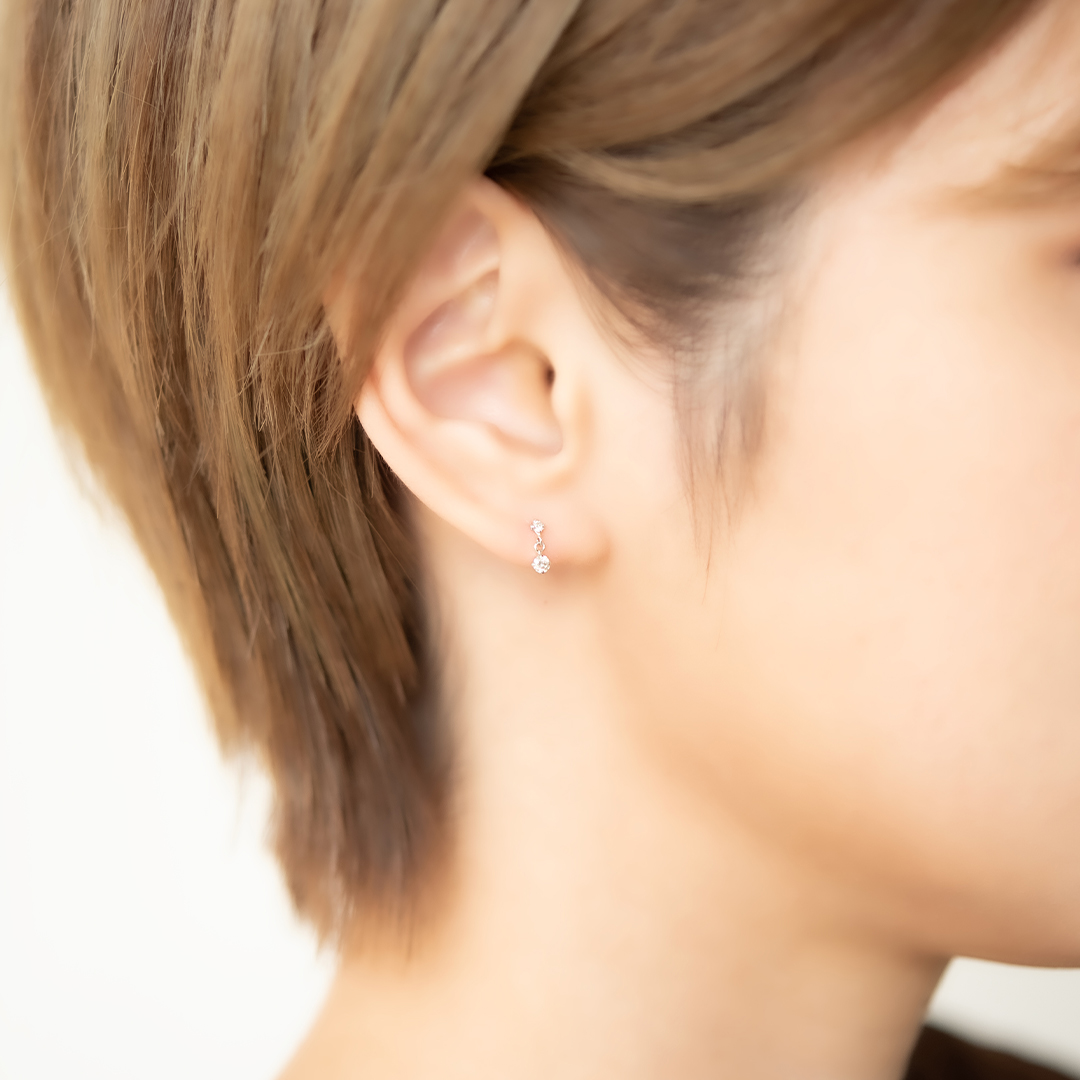 ピアス プラチナ ダイヤモンド