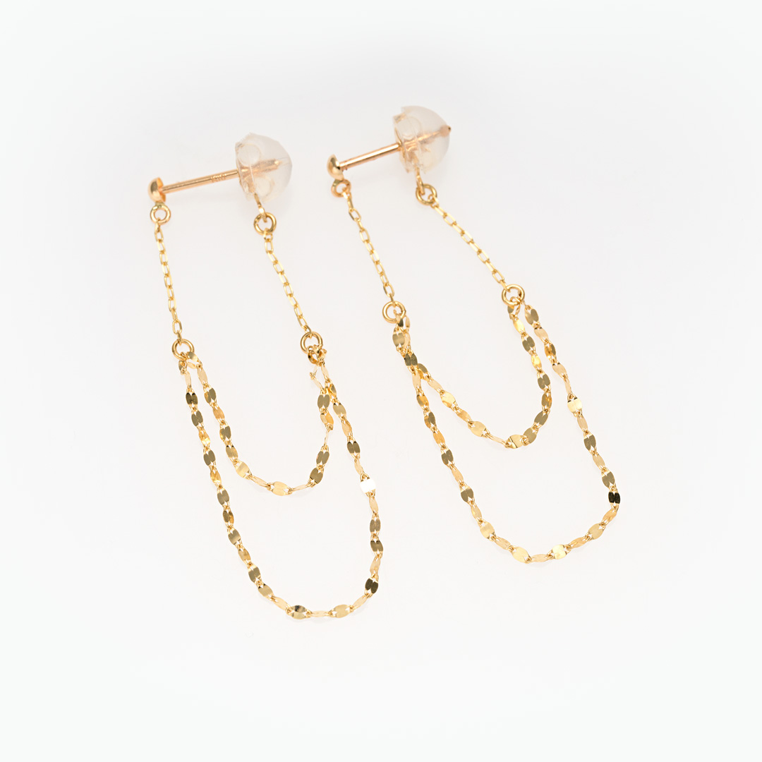 【在庫限り 特別価格】ピアス K10イエローゴールド