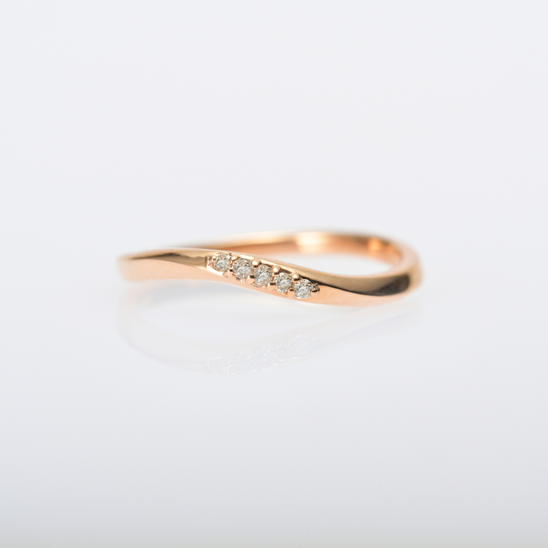 お値下げ☆4℃ 　K10　ピンクゴールド　リング☆ダイヤモンド K10ピンクゴールド リング | 112426143101 | 【公式】4
