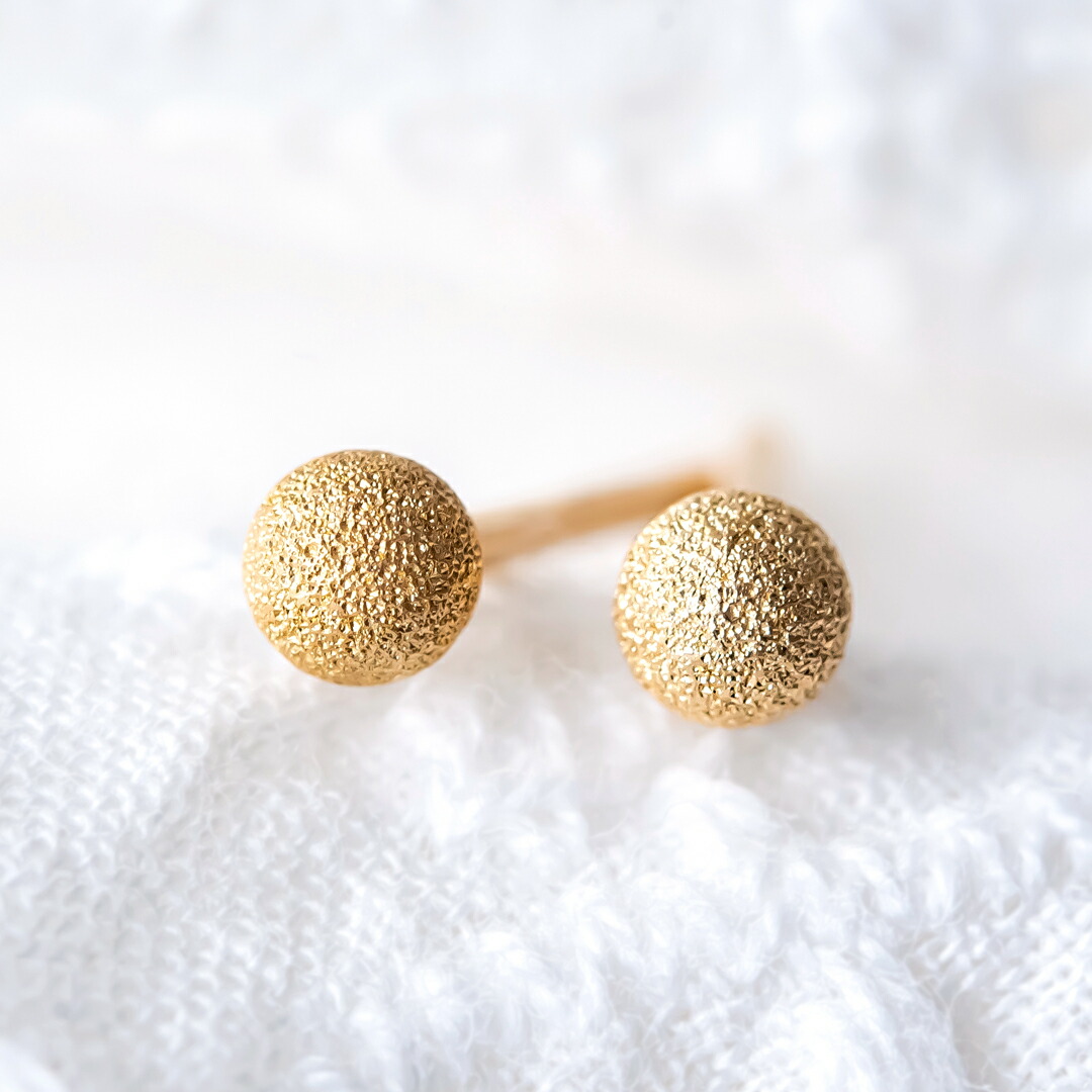 【ピアスの穴が不安定な方にオススメ】セカンドピアス K18イエローゴールド