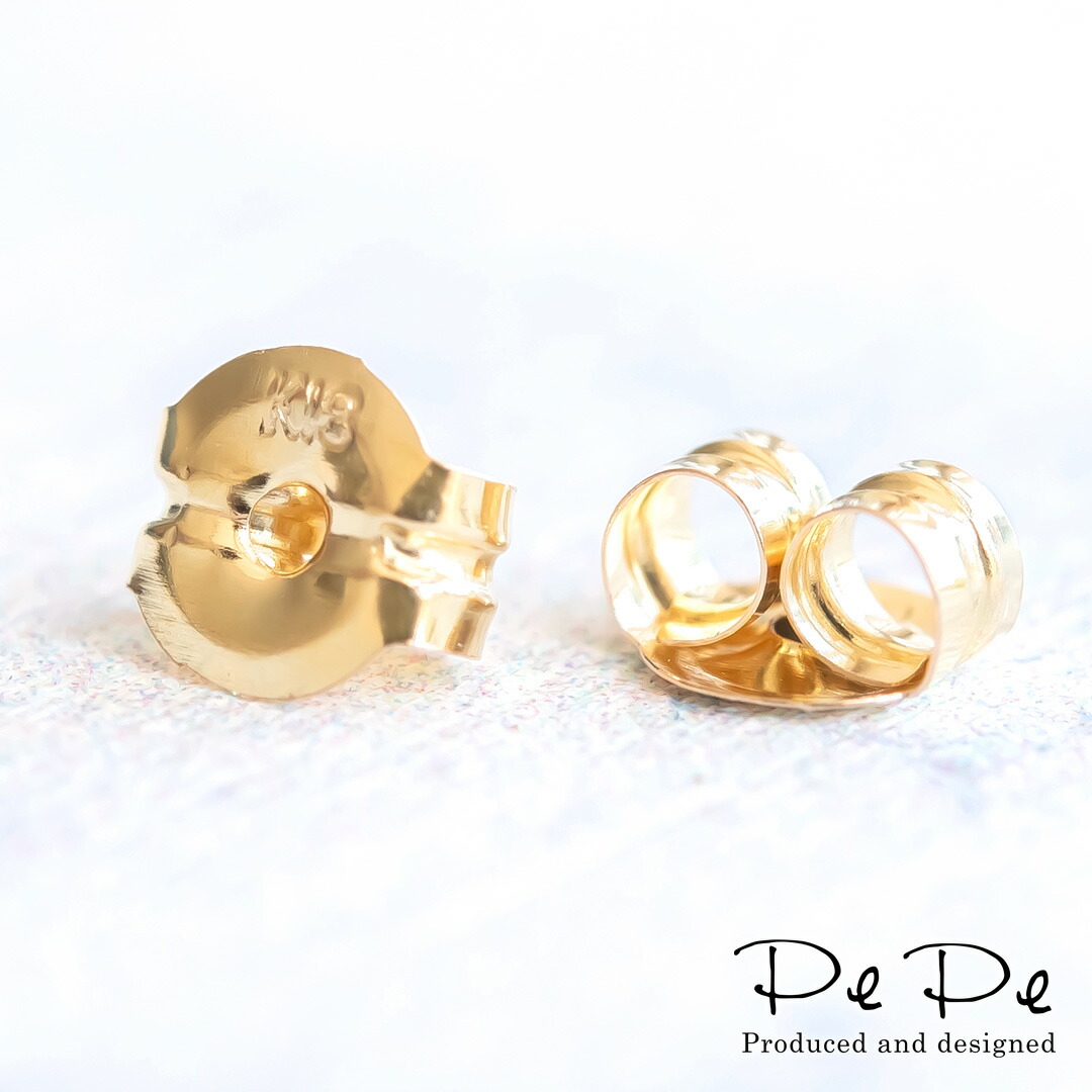 キャッチ K18イエローゴールド